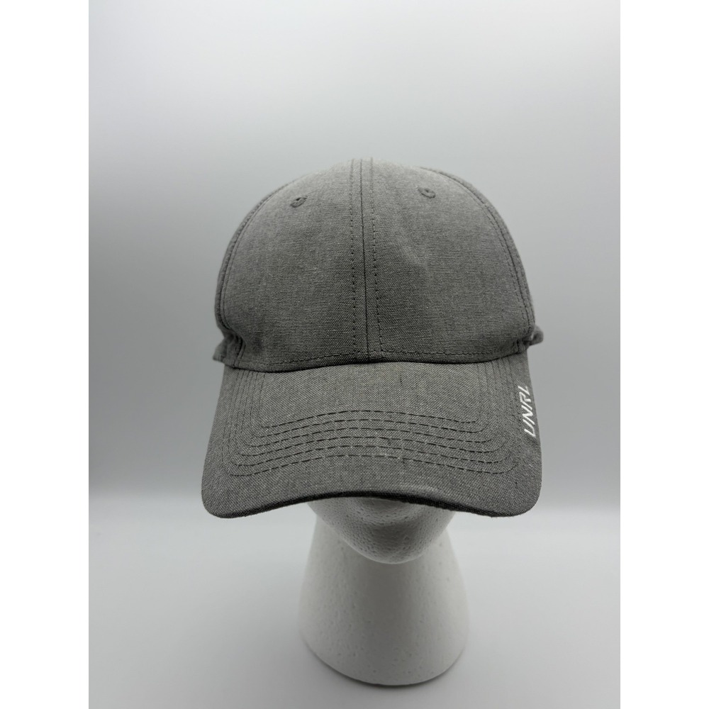 UNRL Hat Cap Baseball Snap Back Gray Linen Cotton Athletic Fit Mens One Size